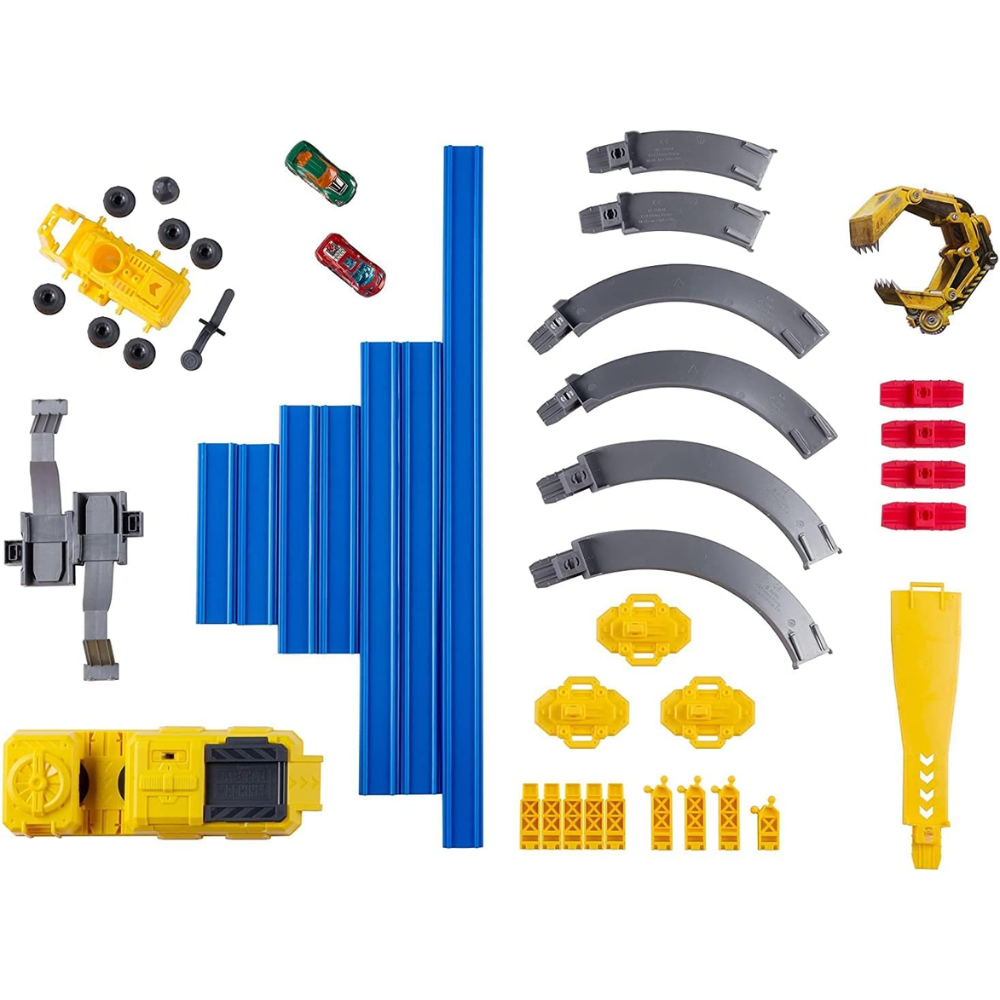 Metal Machines Construction Destruction Track Set