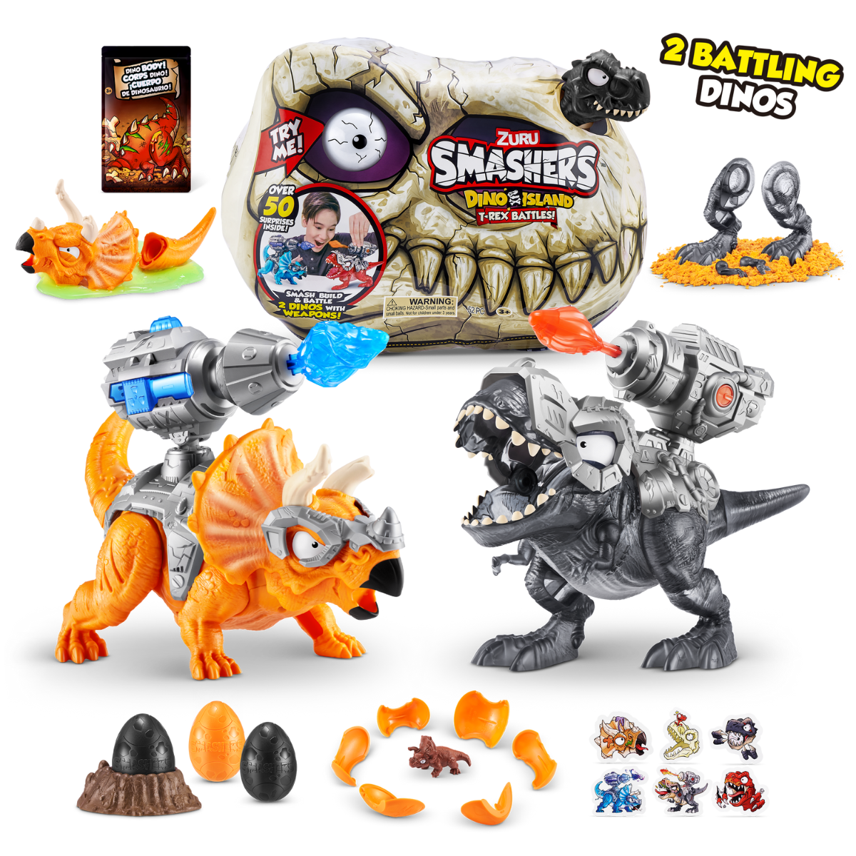 Smashers | Dino Island - Batallas de T-Rex