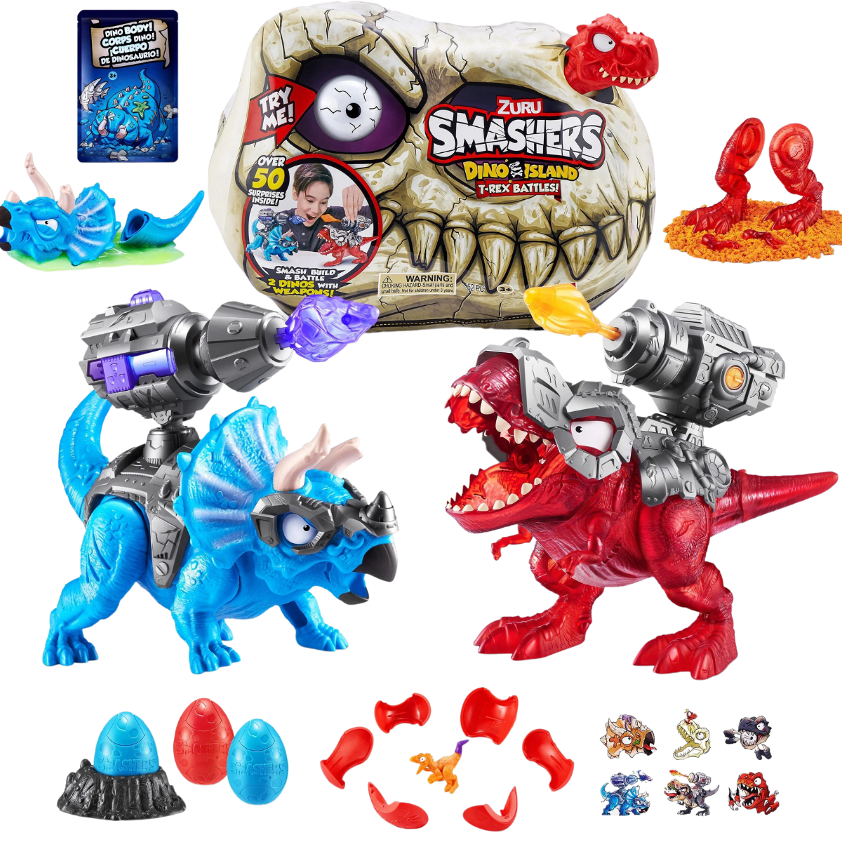 Smashers | Dino Island - Batallas de T-Rex