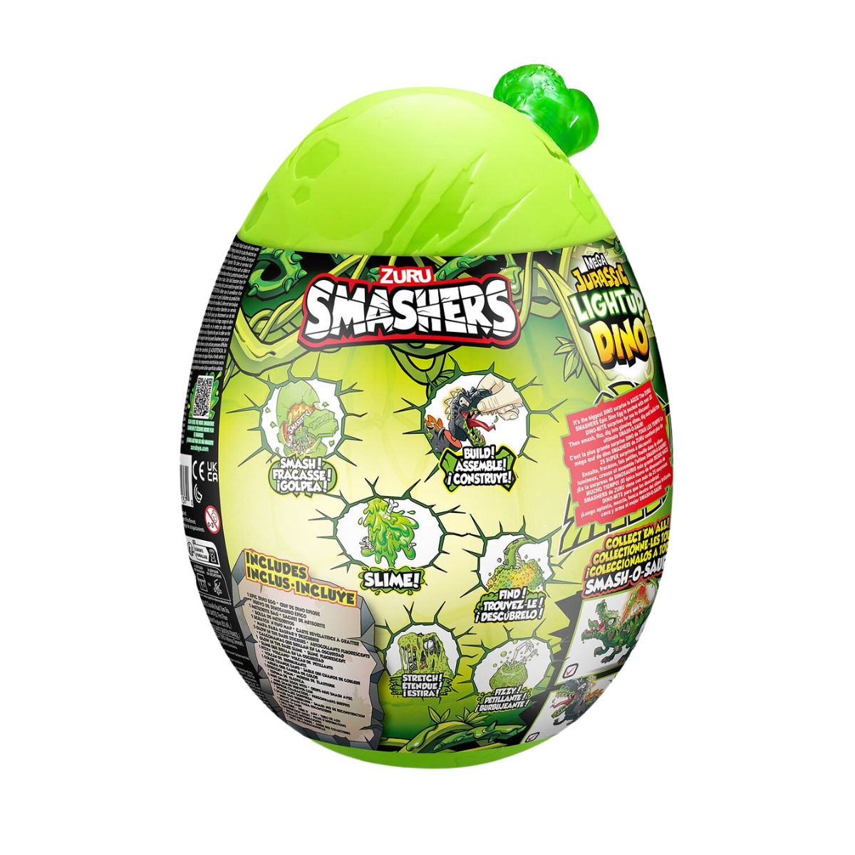Smashers | Mega Jurassic Light Up Dino