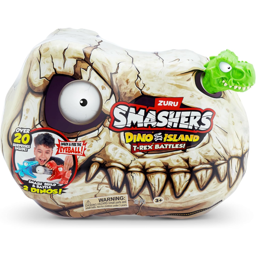 Smashers | Dino Island Mini T-Rex Battles