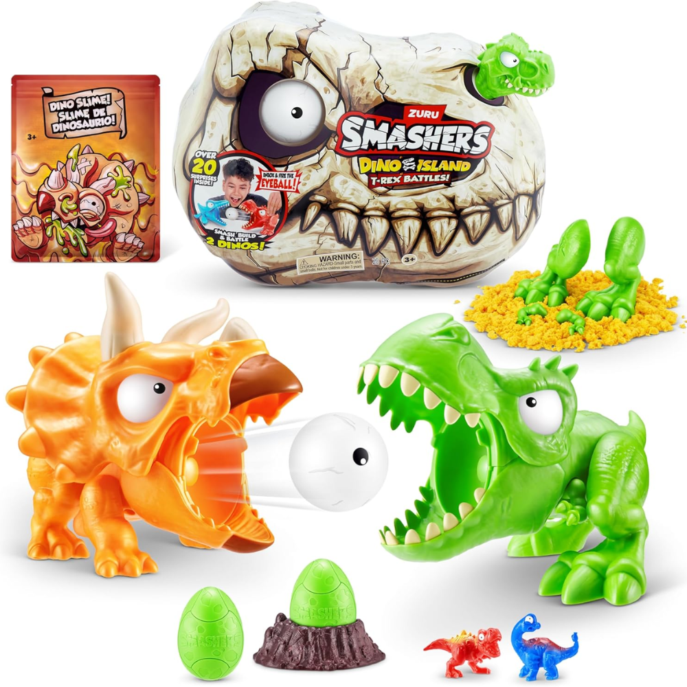 Smashers | Dino Island Mini T-Rex Battles