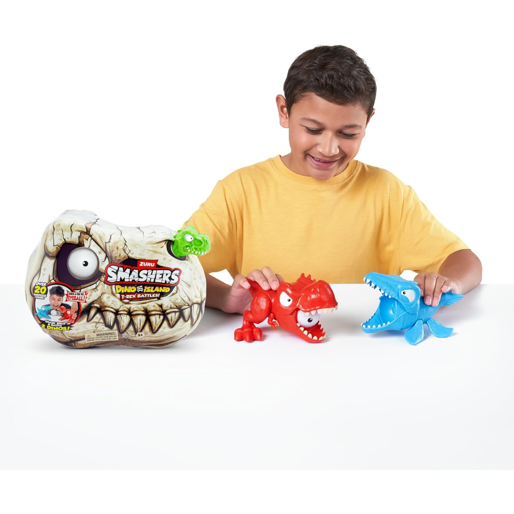 Smashers | Dino Island Mini T-Rex Battles
