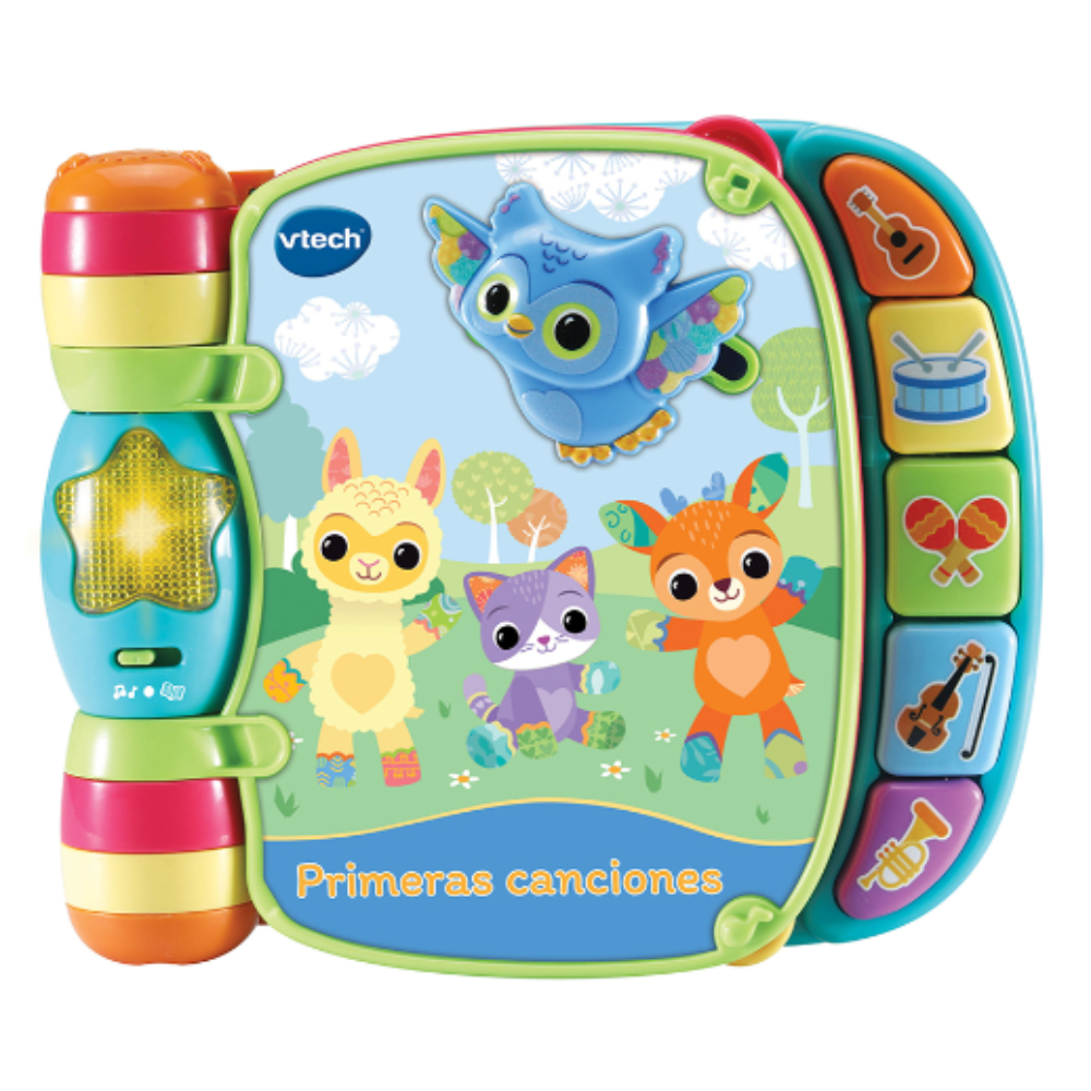 VTech | Primeras Canciones Libro Interactivo para Bebés