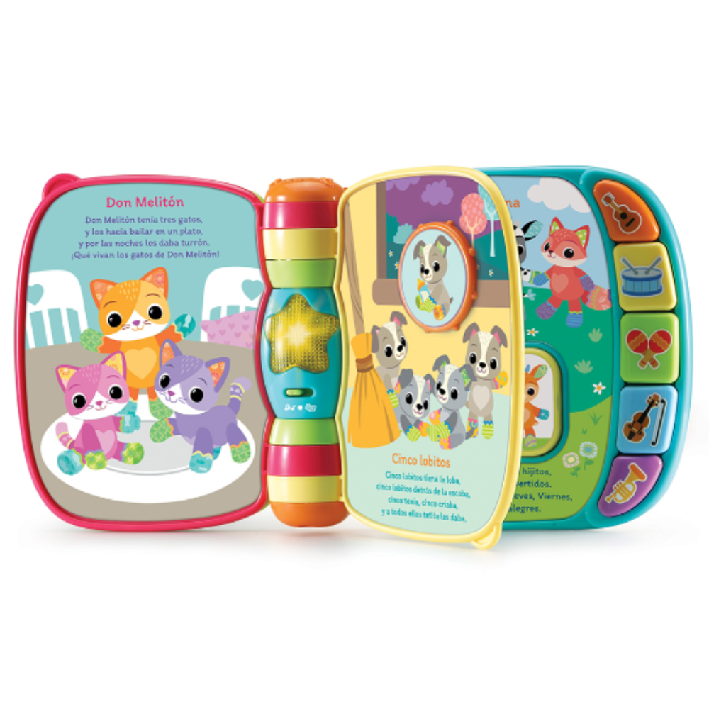 VTech | Primeras Canciones Libro Interactivo para Bebés