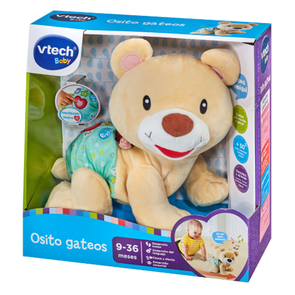 VTech | Osito Gateos Marrón Clarito