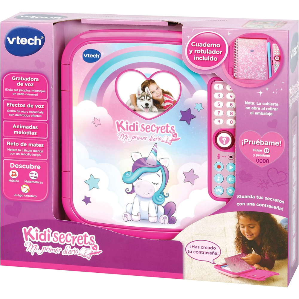 VTech| Kidi Secrets Mi primer Diario