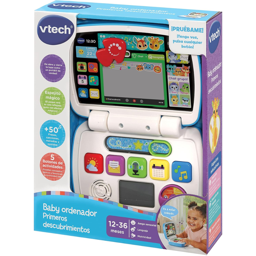 VTech | Baby Ordenador Primeros Descubrimientos