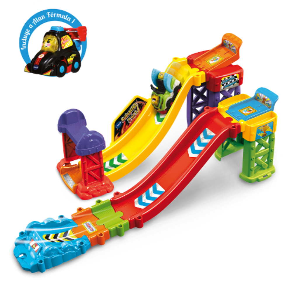 VTech | Autopista 3 en 1 + Alan Fórmula 1