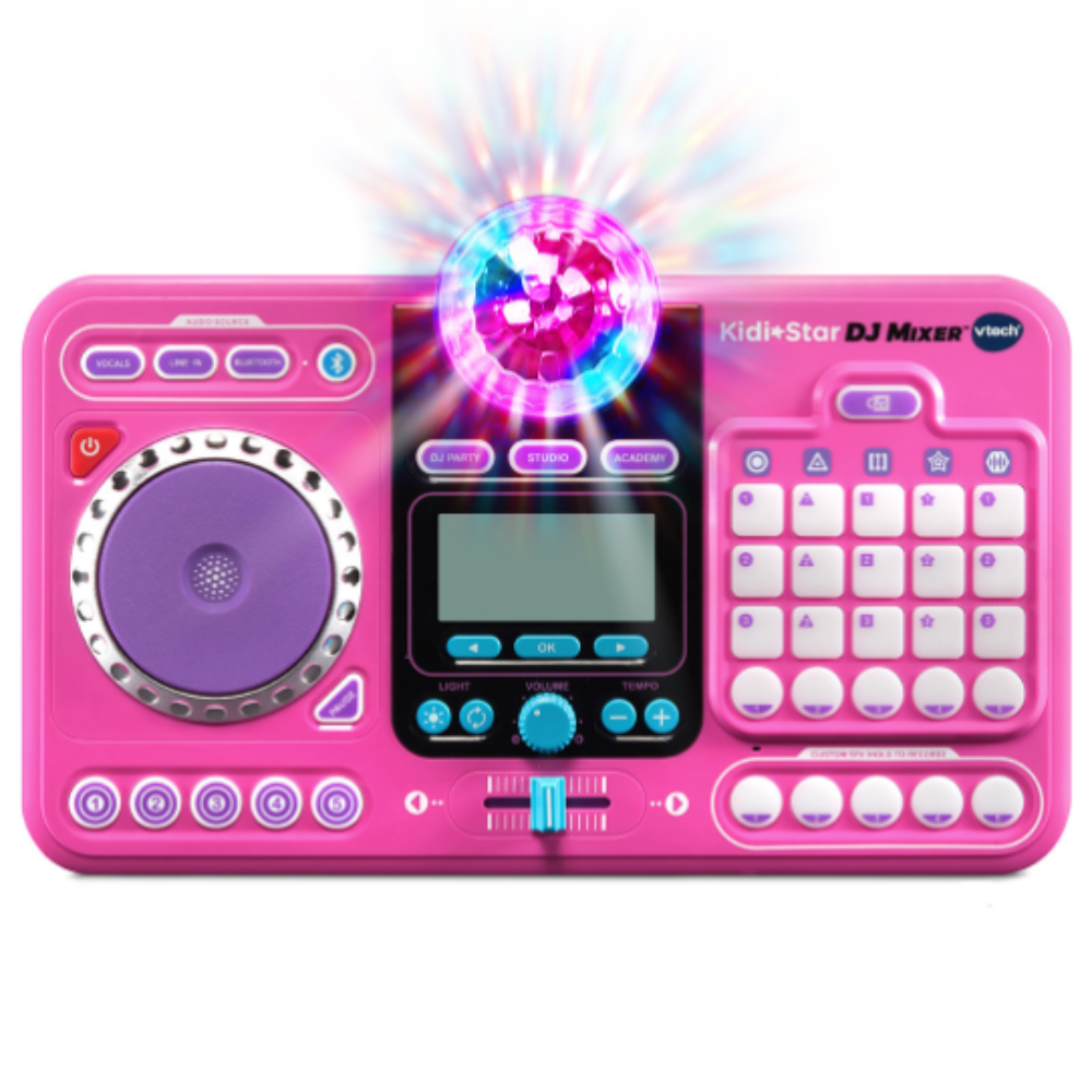 VTech | Kidi DJ Mix Mesa de Mezclas Rosa