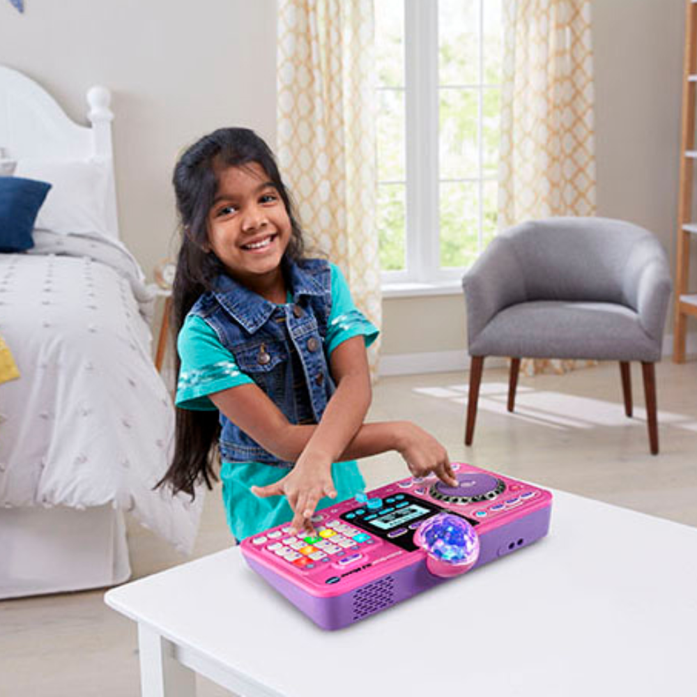 VTech | Kidi DJ Mix Mesa de Mezclas Rosa