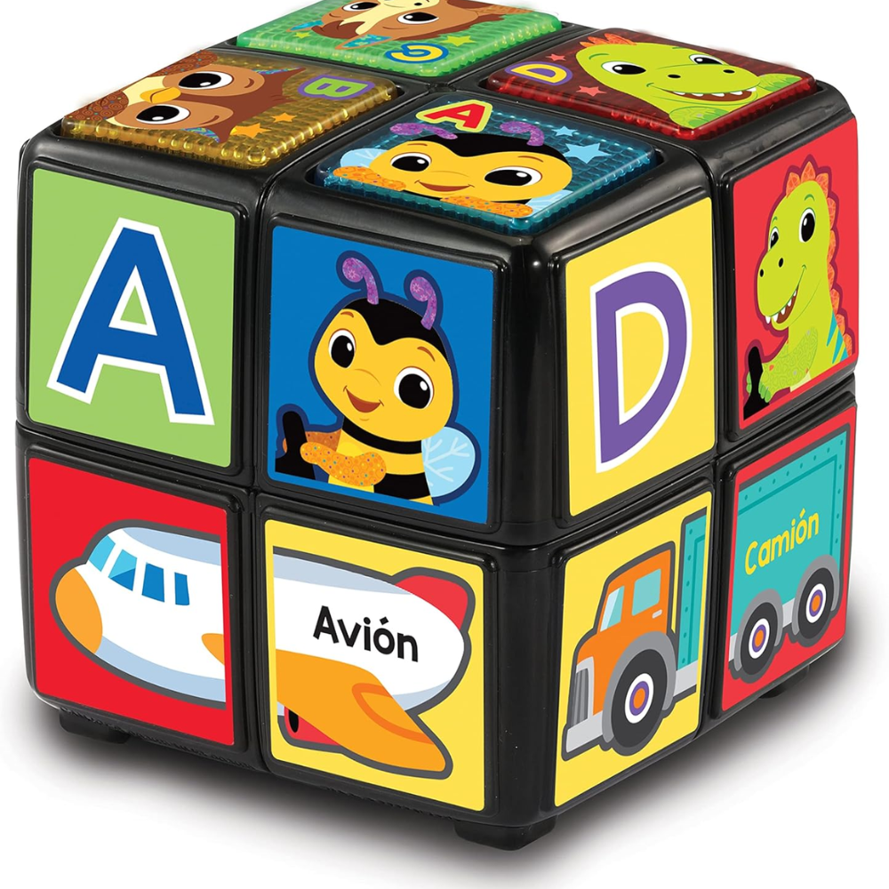 VTech | Cubo Mágico Infantil Gira y Aprende