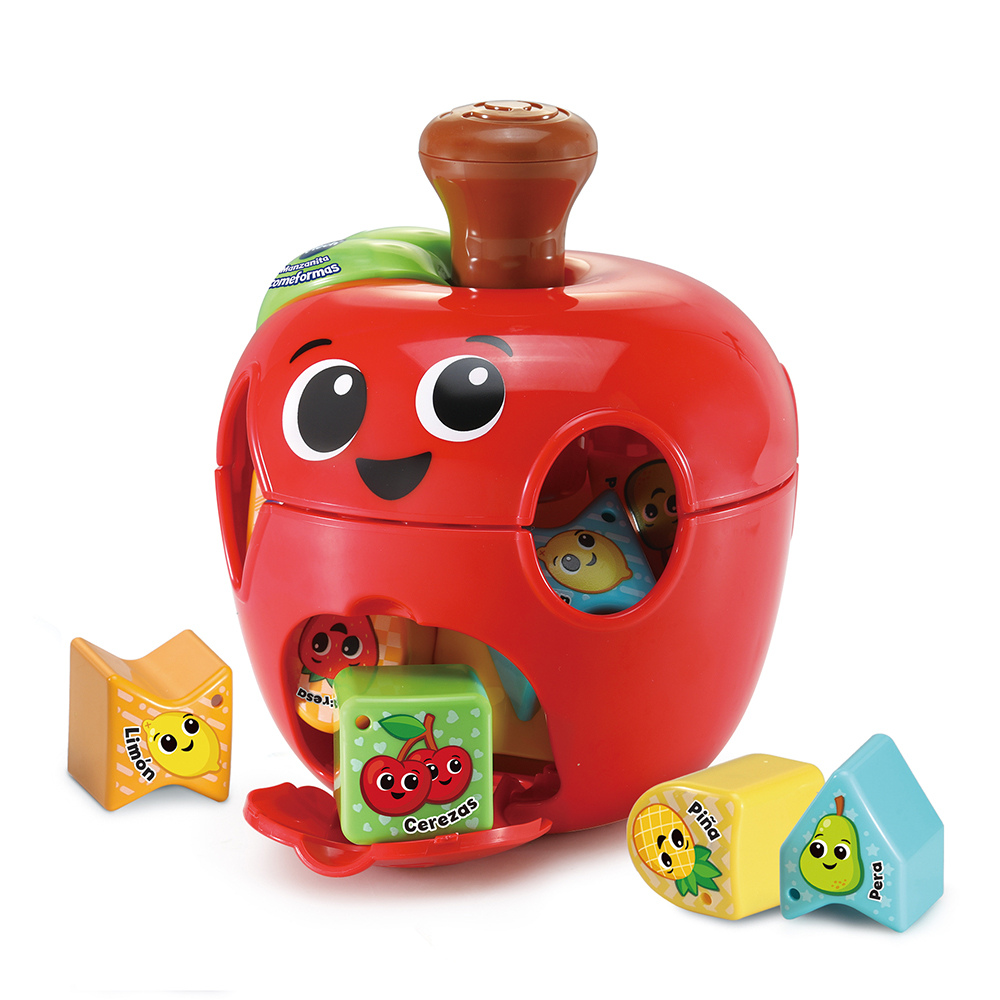 VTech | Encajable de Figuras Manzanita Comeformas