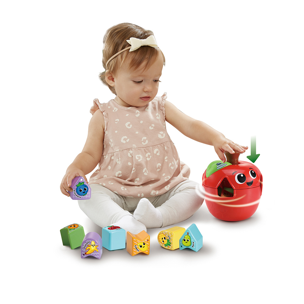 VTech | Encajable de Figuras Manzanita Comeformas