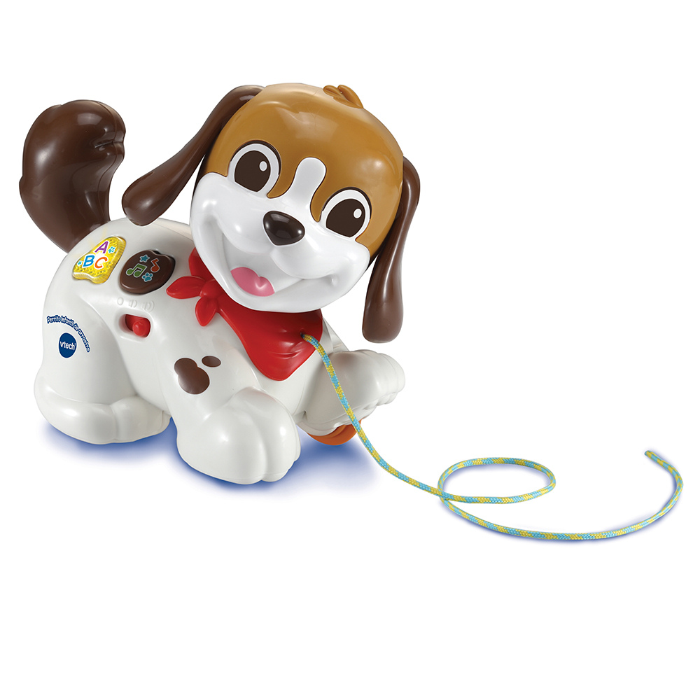 VTech | Perrito Infantil de Arrastre Paseos y Aventuras