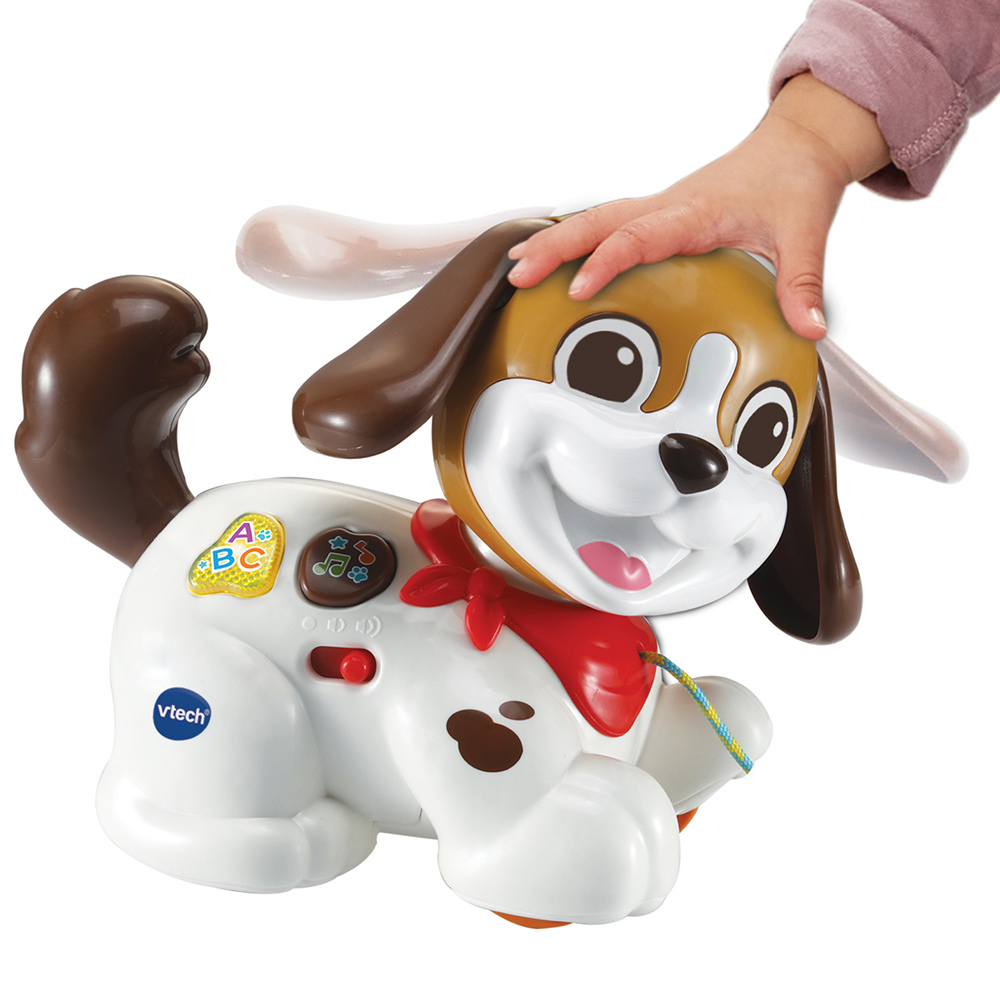 VTech | Perrito Infantil de Arrastre Paseos y Aventuras