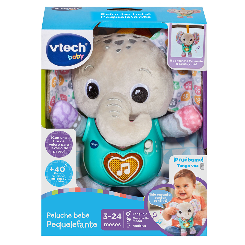 VTech | Peluche Bebé Pequelefante