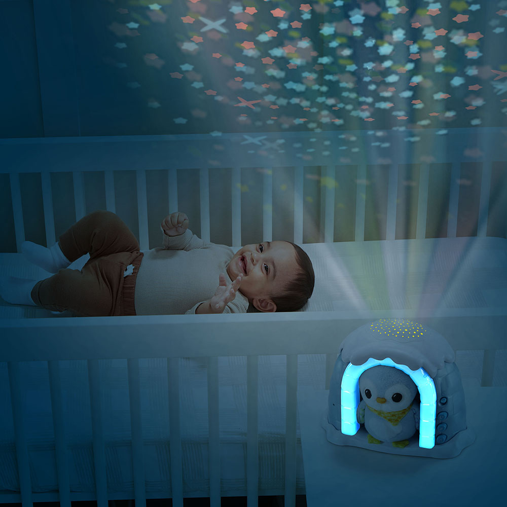 VTech | Iglú Proyector Peluchito Pingüino