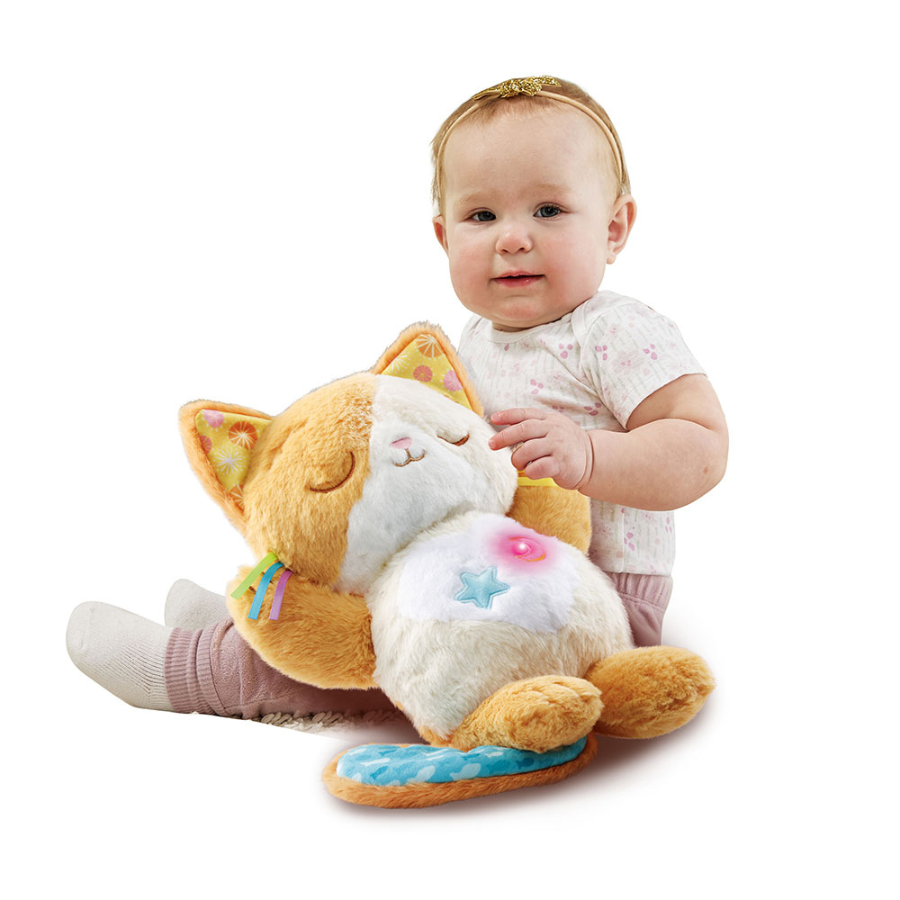 VTech | Peluche para Dormir Gatito Felices Sueños