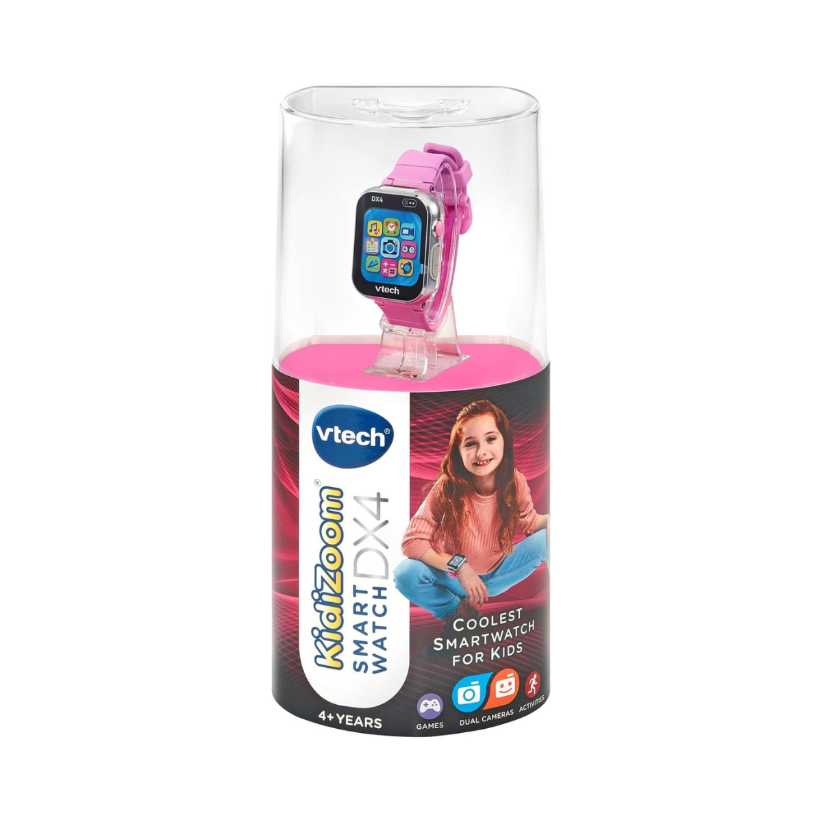 VTech | KidiZoom Smartwatch DX4, Pink