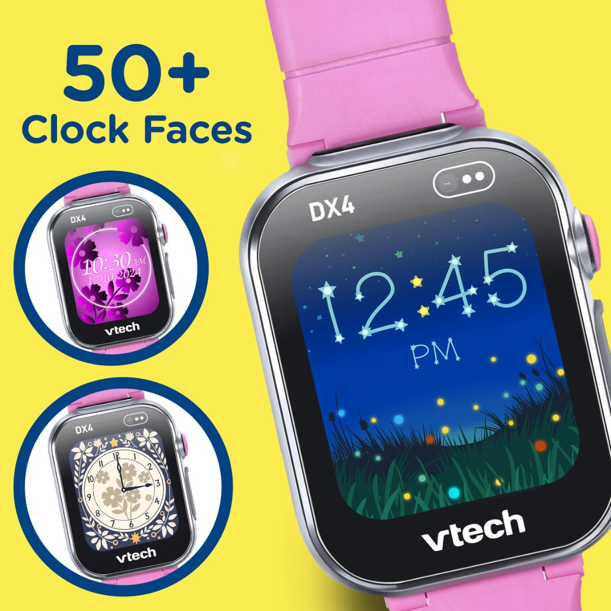 VTech | KidiZoom Smartwatch DX4, Pink