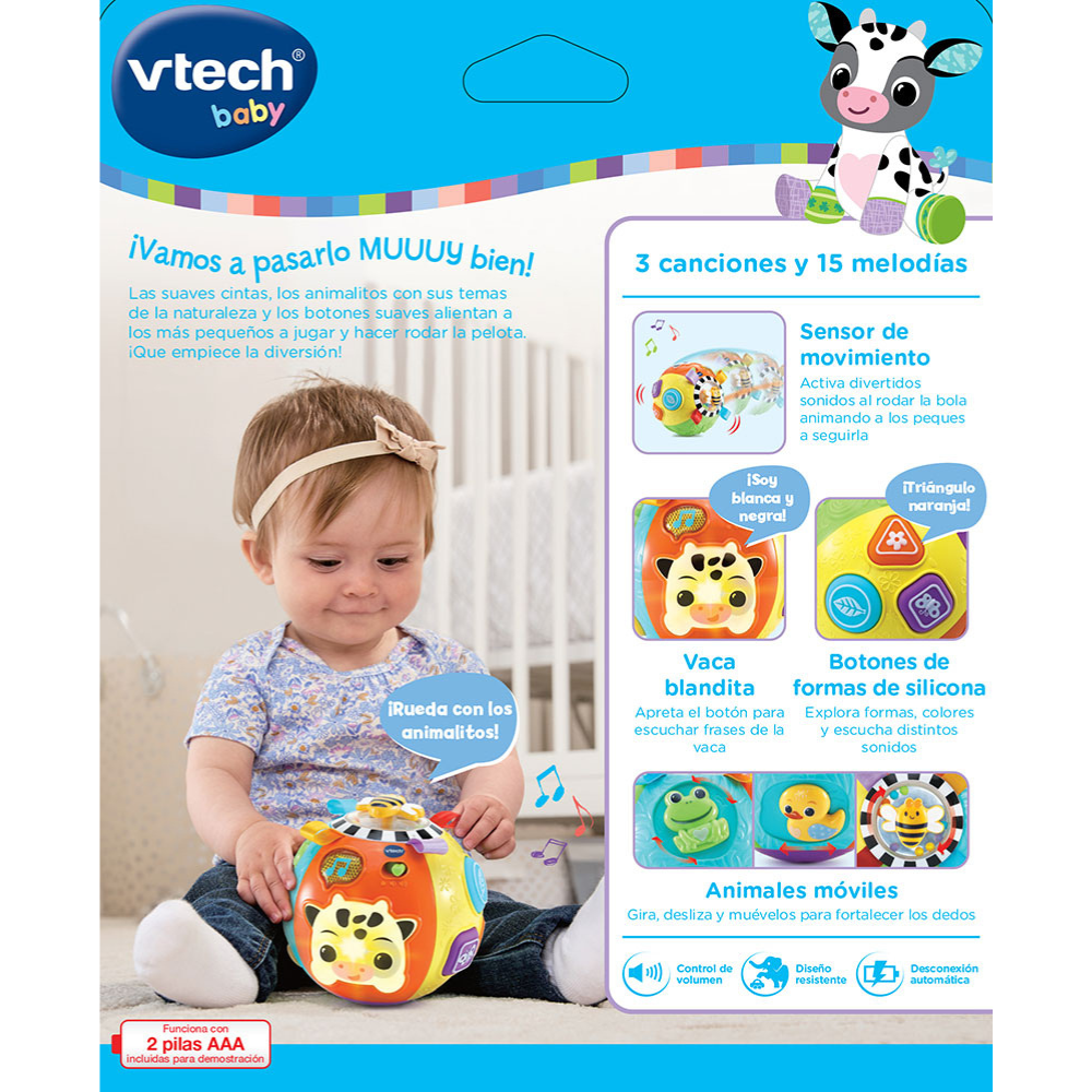 VTech | Diverbola Bebé Animales y Formas