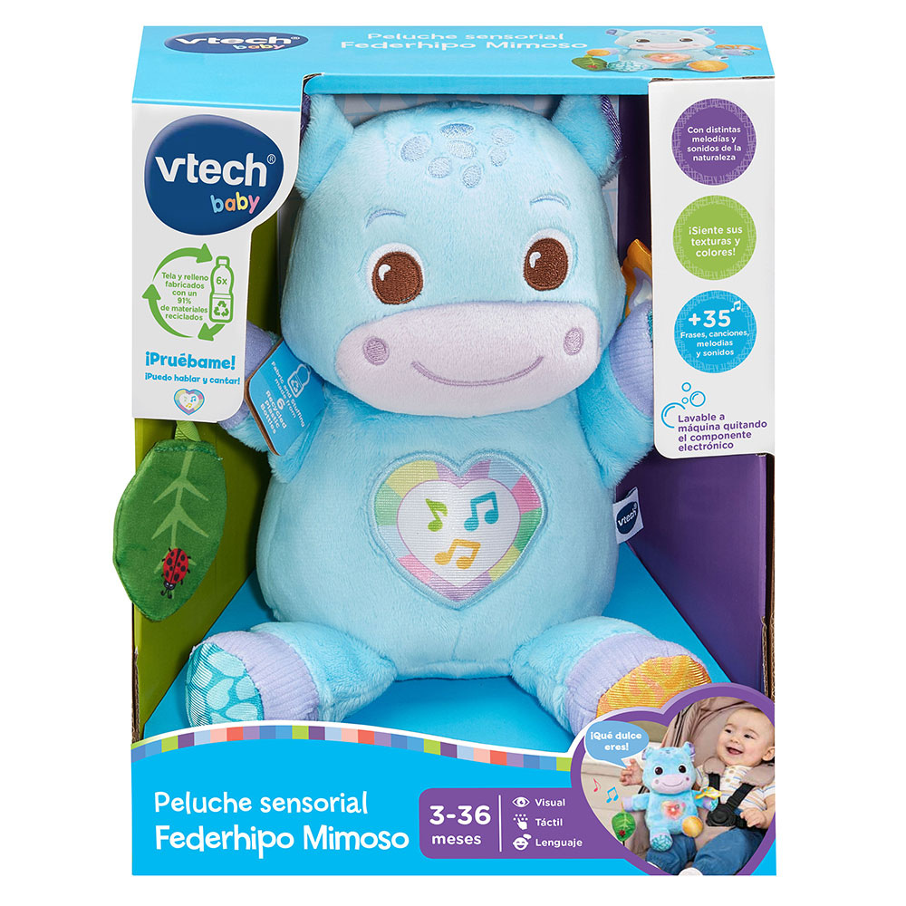 VTech | Peluche Sensorial Federhipo Mimoso