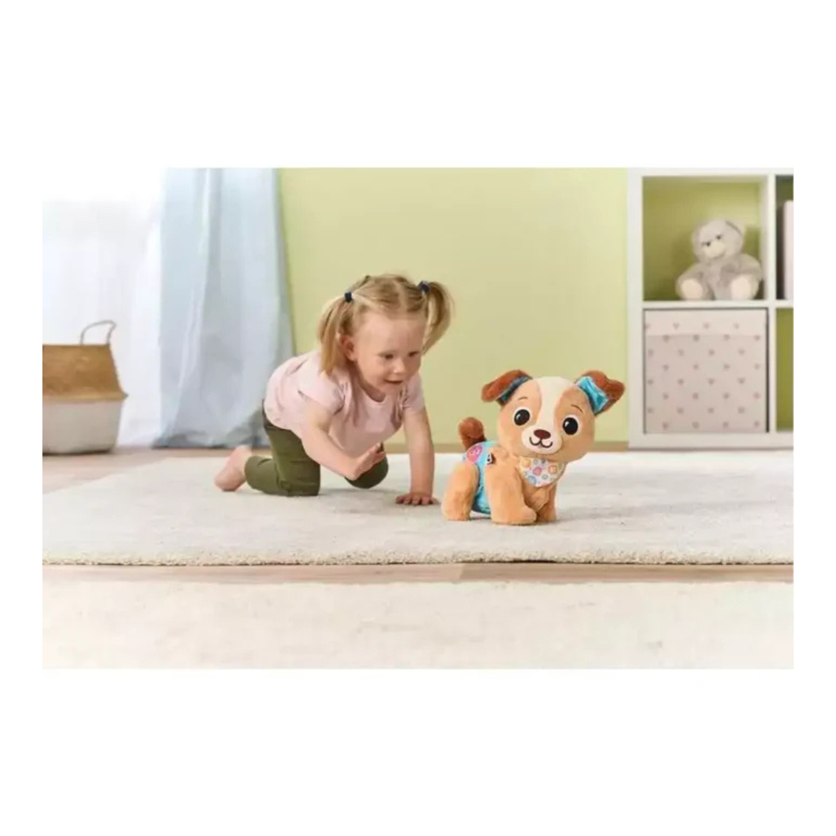VTech | El Amigo de Peluche Cachorrito Pasitos Baby
