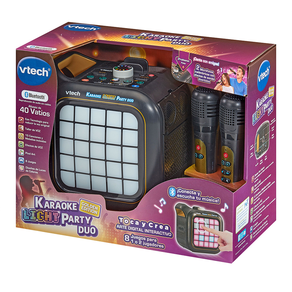 VTech | Karaoke Light Party Duo Golden Edition