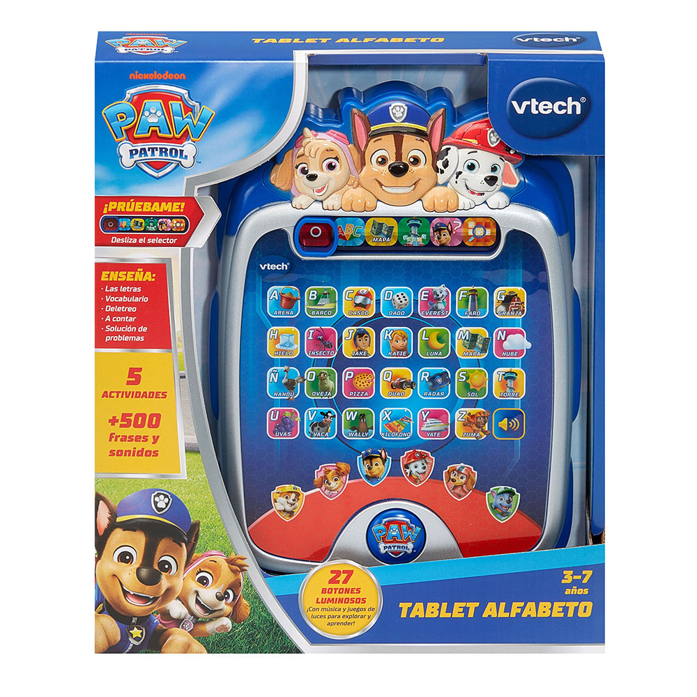 VTech | Tablet Alfabeto de la Patrulla Canina
