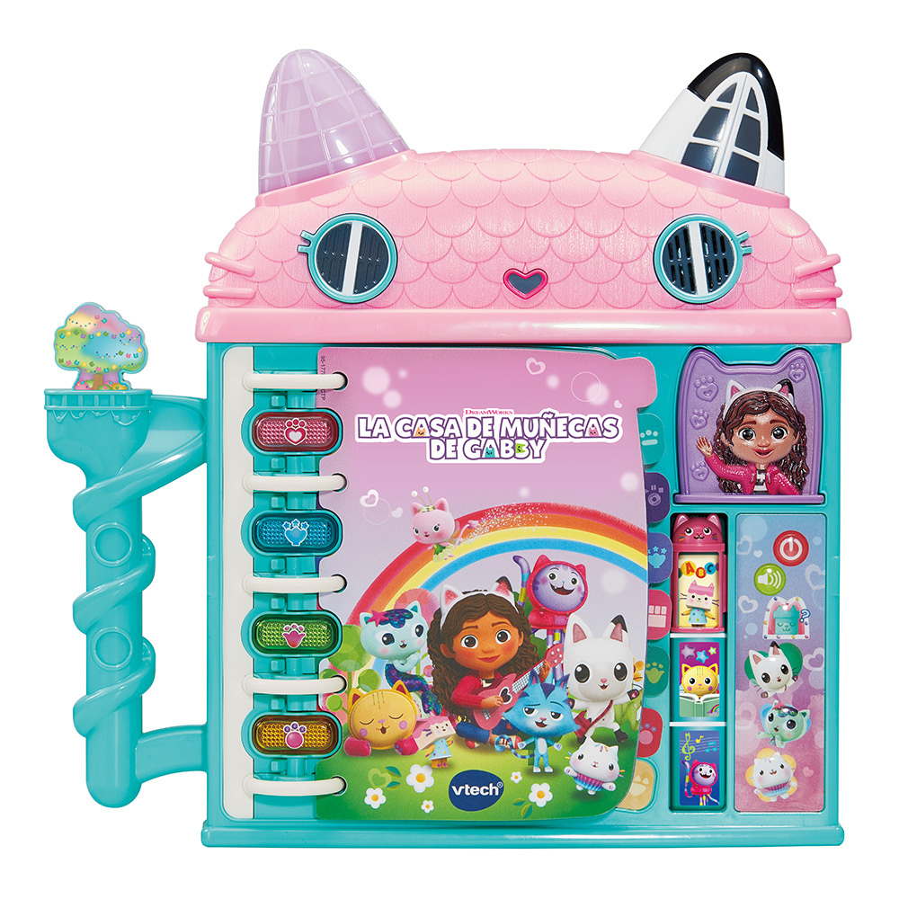 VTech | Gat-censor Libro de Descubrimientos La Casa de Muñecas de Gabby