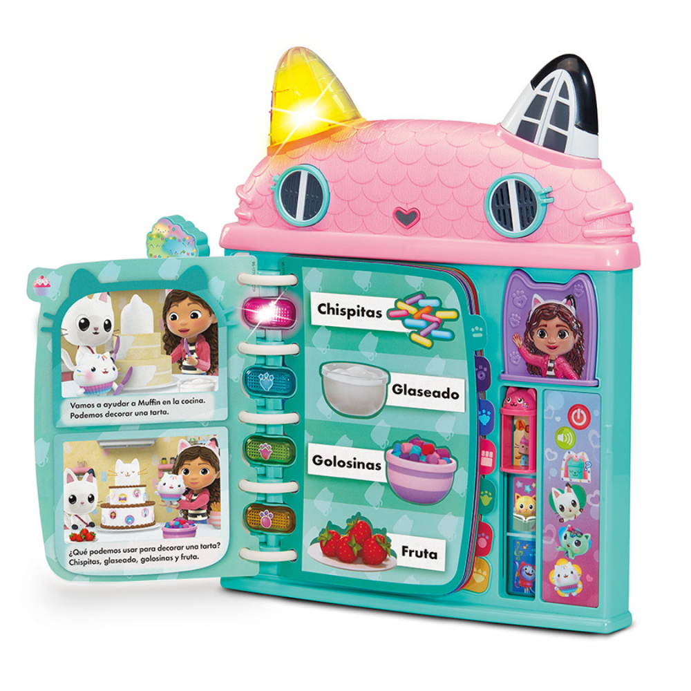 VTech | Gat-censor Libro de Descubrimientos La Casa de Muñecas de Gabby