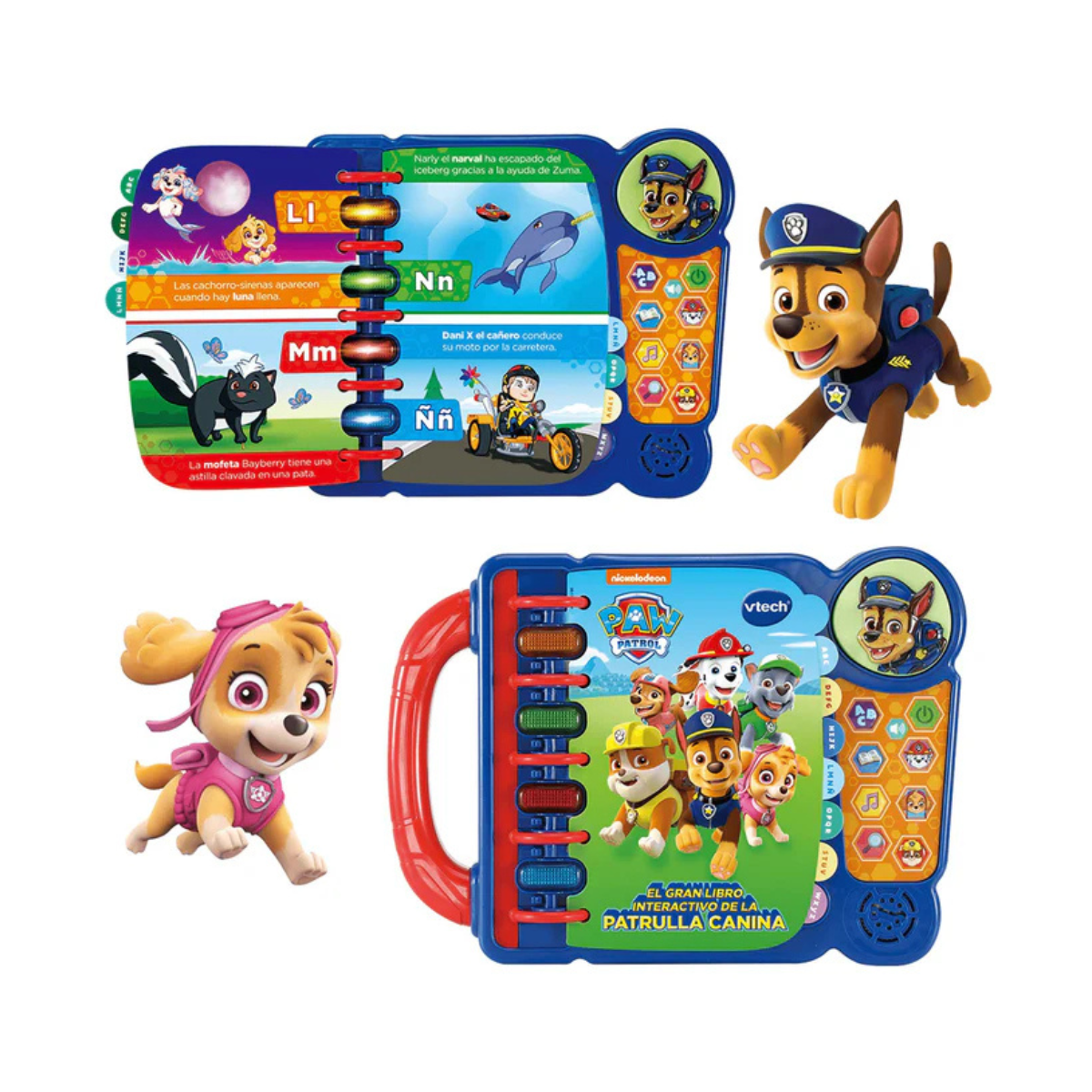 Vtech | El Gran Libro Interactivo de Aprendizaje de Paw Patrol