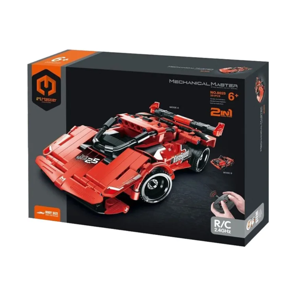 IM MASTER | Super Car Rojo 2 en 1