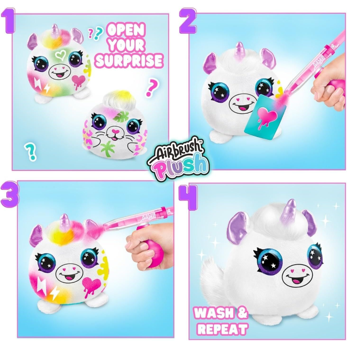 Airbrush Plush | Mini Mystery Kit Neon