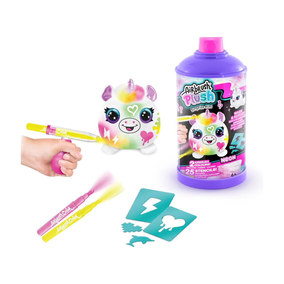 Airbrush Plush | Mini Mystery Kit Neon