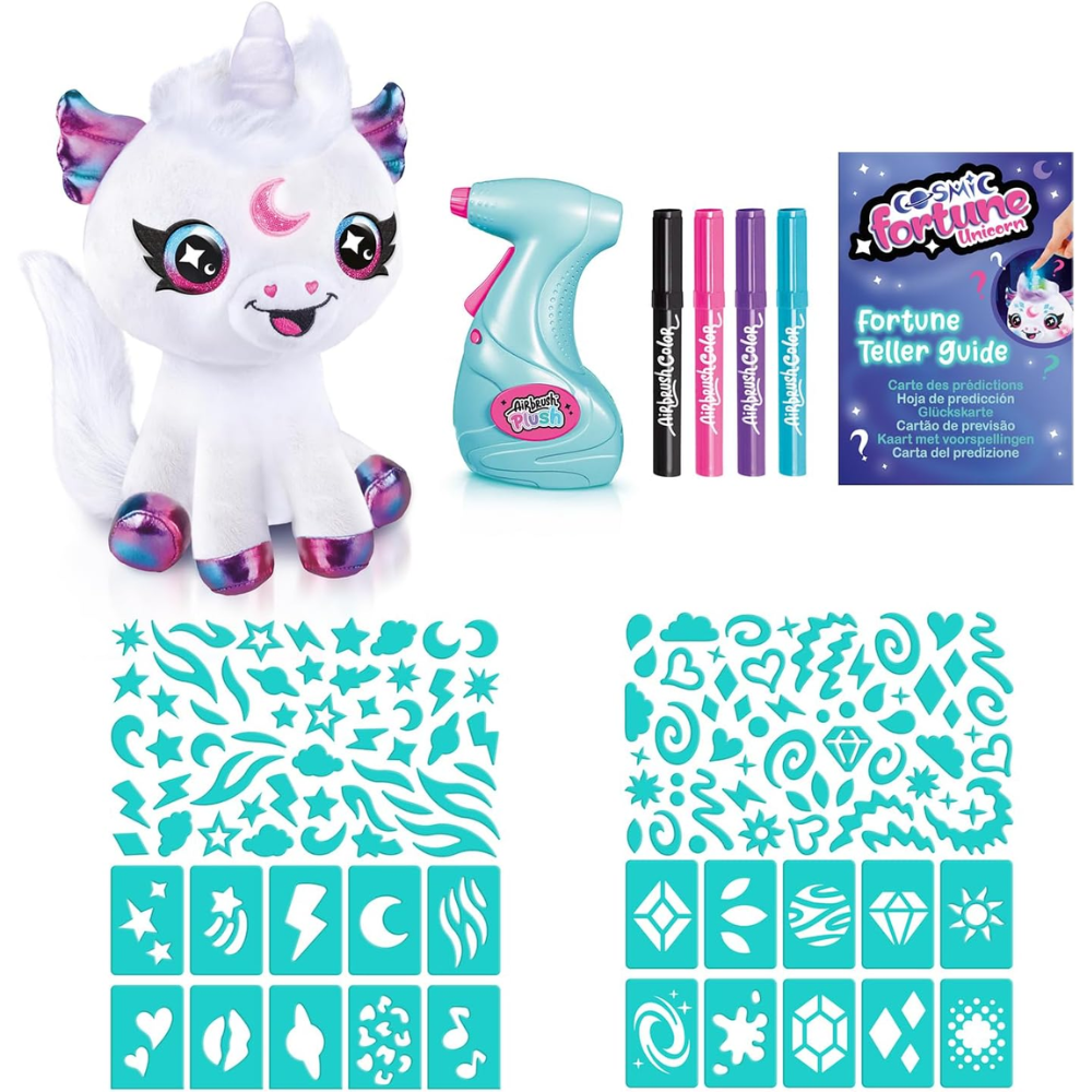 Airbrush Plush | Cosmic Unicorn