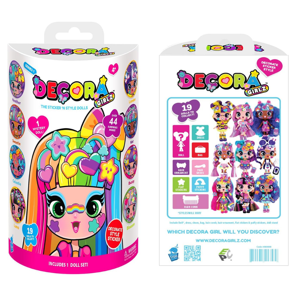 Decora | Girlz Muñecas Coleccionables de 5 Pulgadas