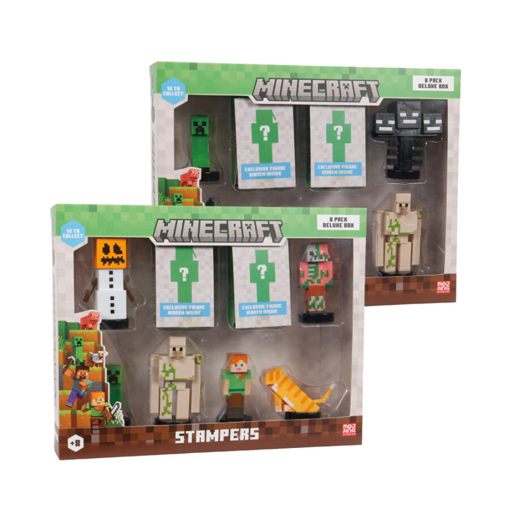 Minecraft | Set Deluxe de Sellos Minecraft