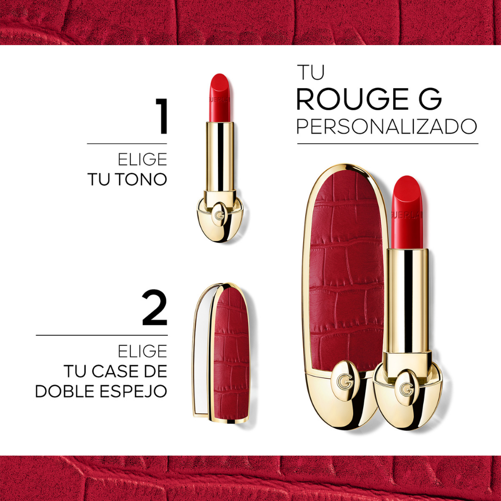 barra de labios Guerlain Rouge G velvet