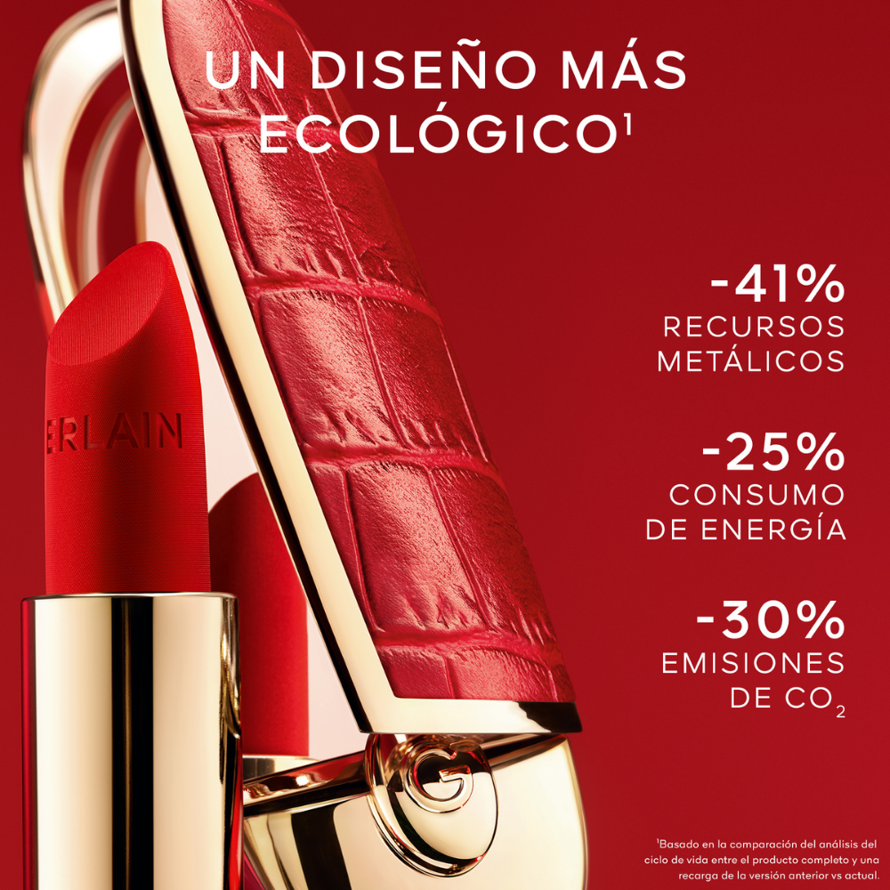 barra de labios Guerlain Rouge G velvet