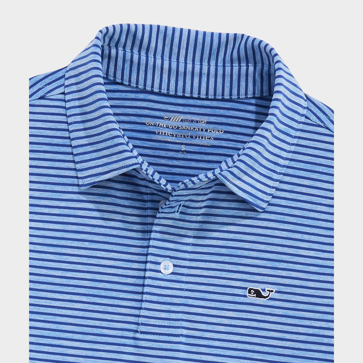 Vineyard Vines | Polo Bradley a rayas Sankaty Performance para niño