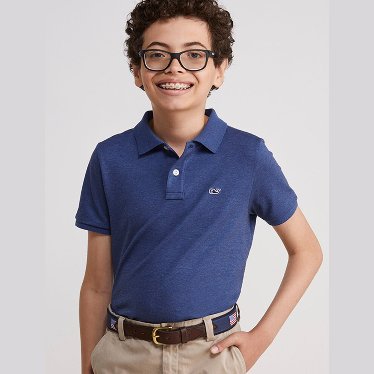Vineyard Vines | Polo Edgartown Pique para niño
