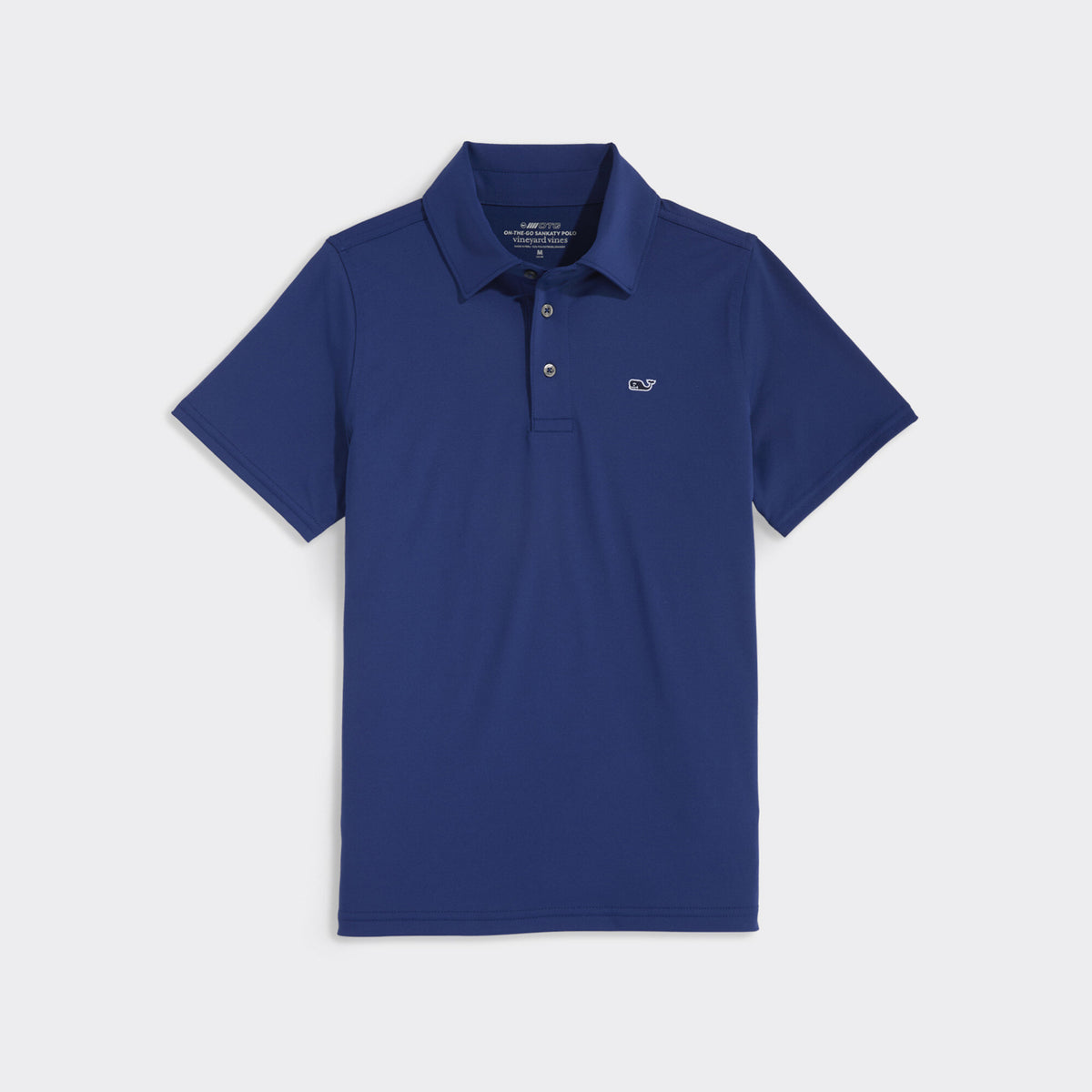 Vineyard Vines | Polo para niño liso Sank