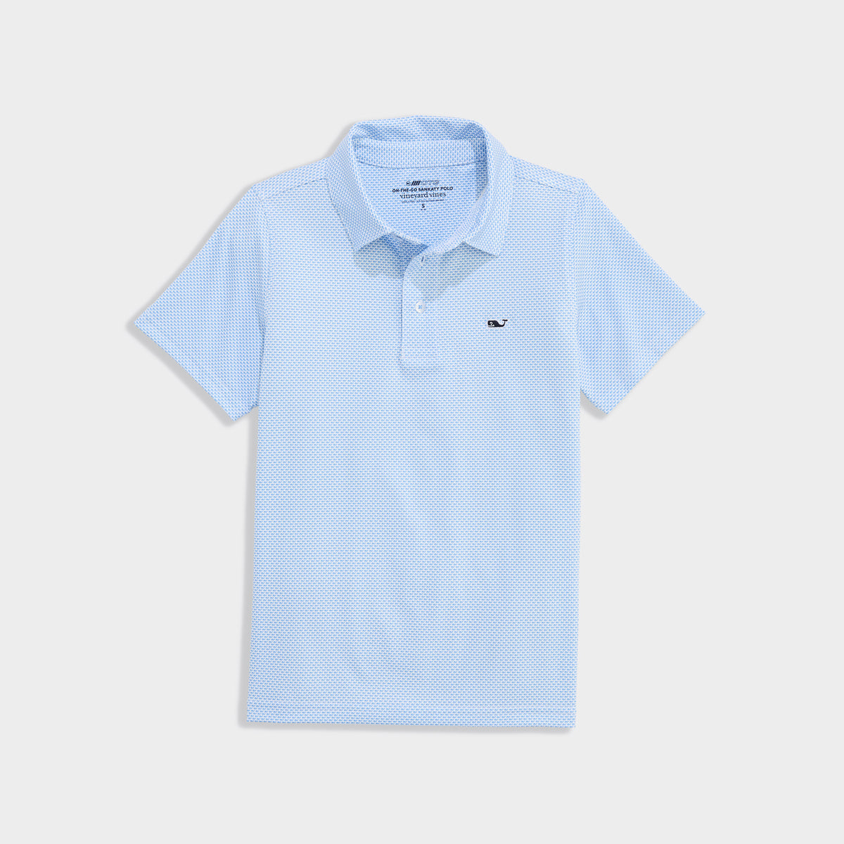Vineyard Vines | Polo estampado Sankaty Performance para niño