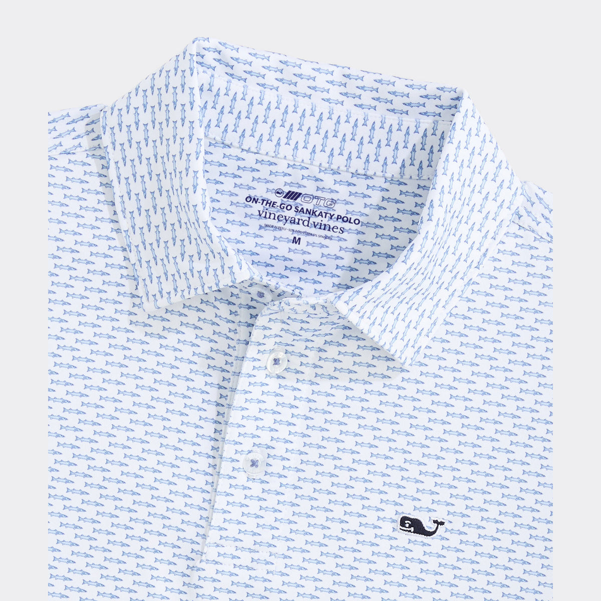 Vineyard Vines | Polo estampado Sankaty Performance para niño