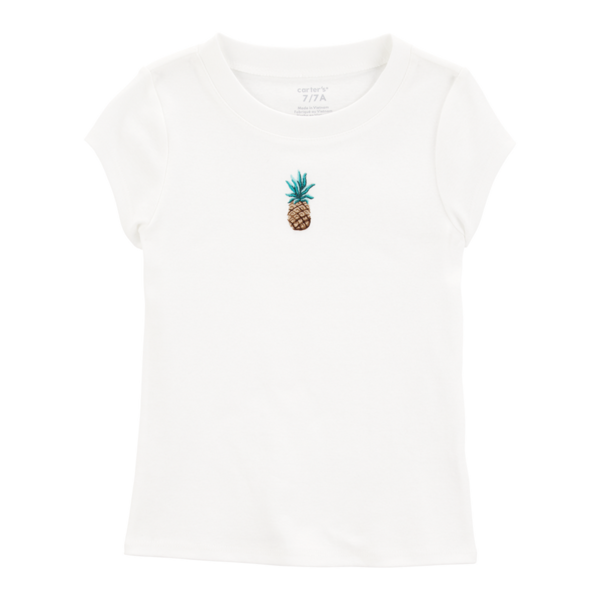 Carter's | Camiseta con Calcomanía de Piña para Niña