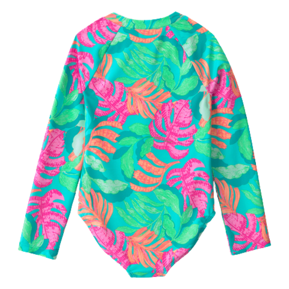 Carter's | Traje de Baño Manga Larga Estilo Tropical
