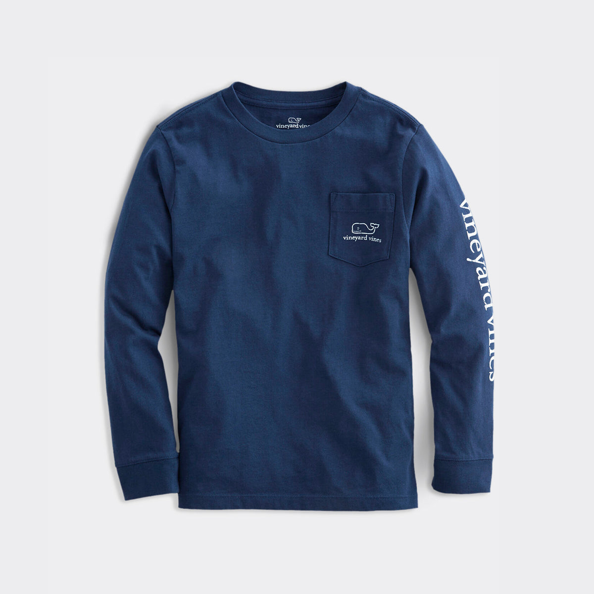 Vineyard Vines | Camiseta para niño Kids de manga larga Vntg Wh