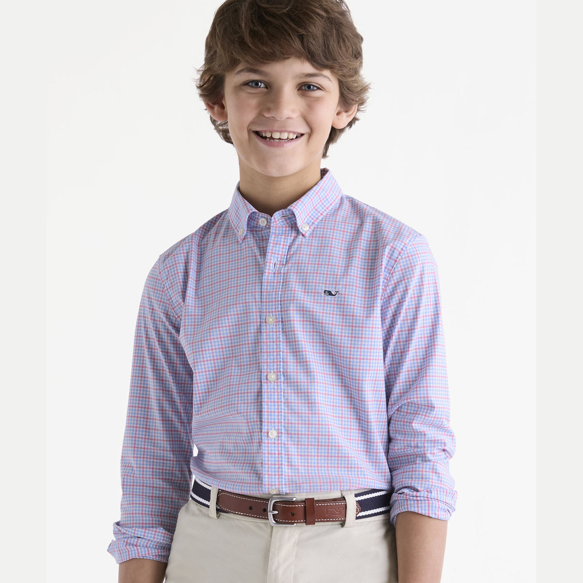 Vineyard Vines | Camisa para niño Bys Catamaran